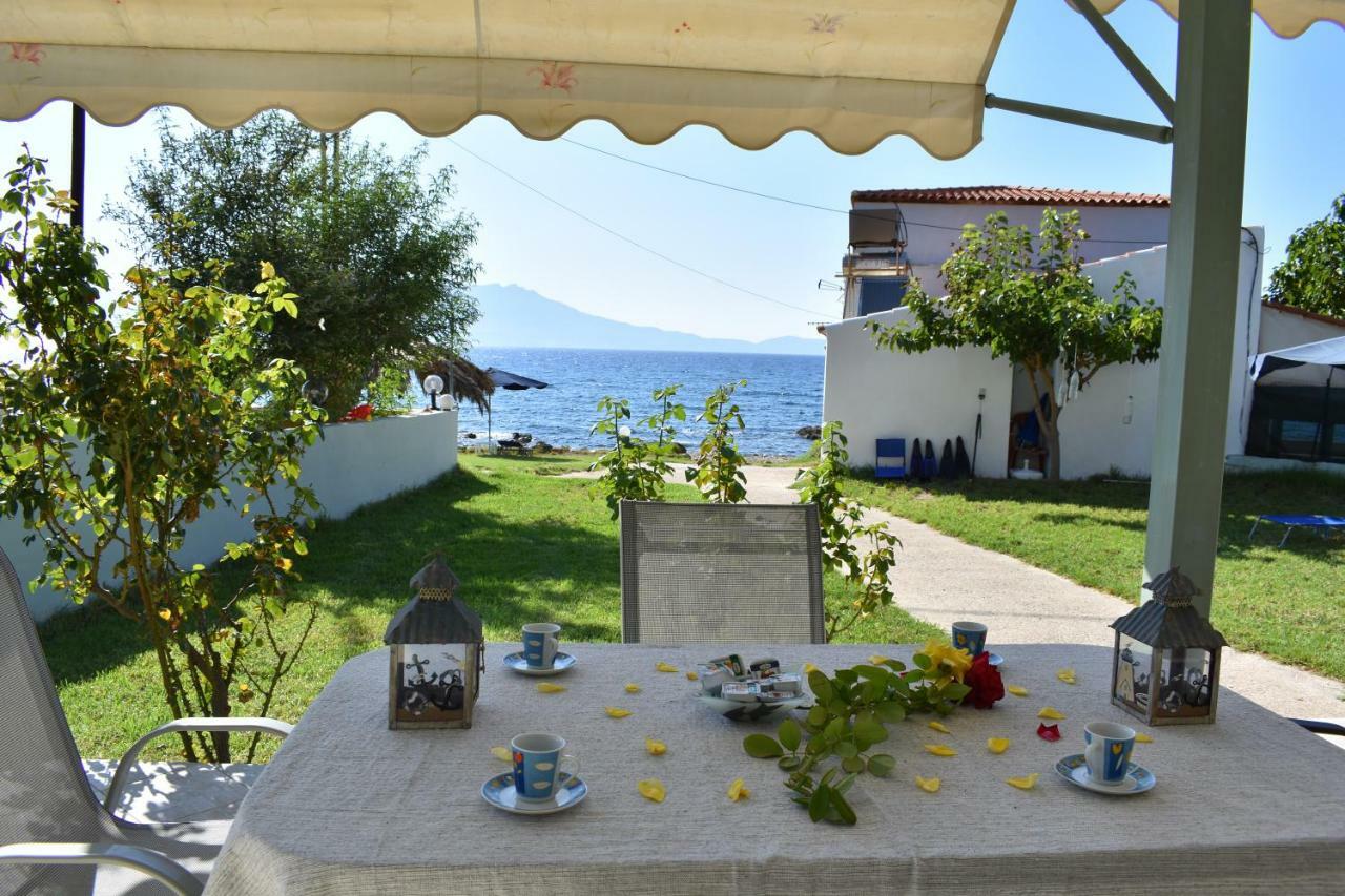 Ravdhoúkha House Just On The Beach -Included 2 Canoe, 2 Bicycles מראה חיצוני תמונה